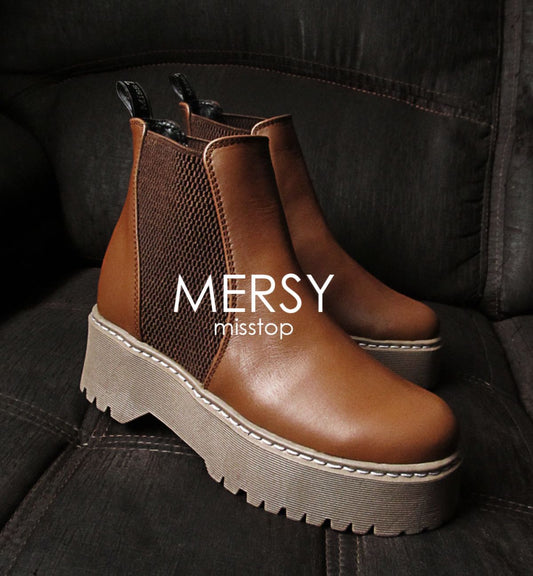 Botines Mujer MERSY CAMEL Misstop