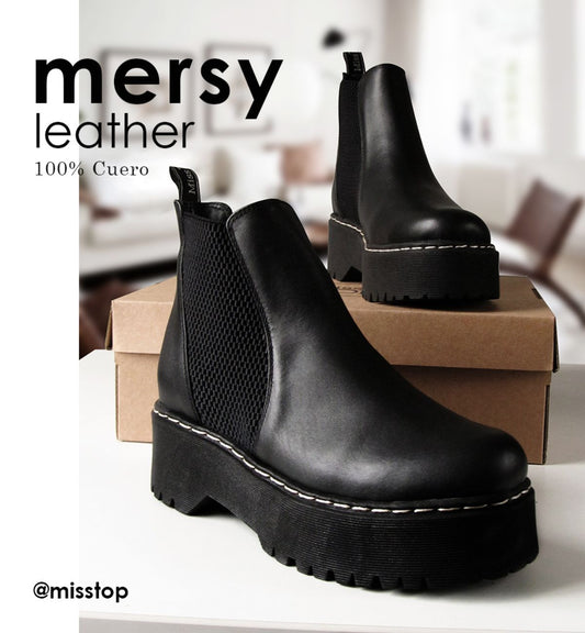 Botines Mujer MERSY LEATHER Misstop