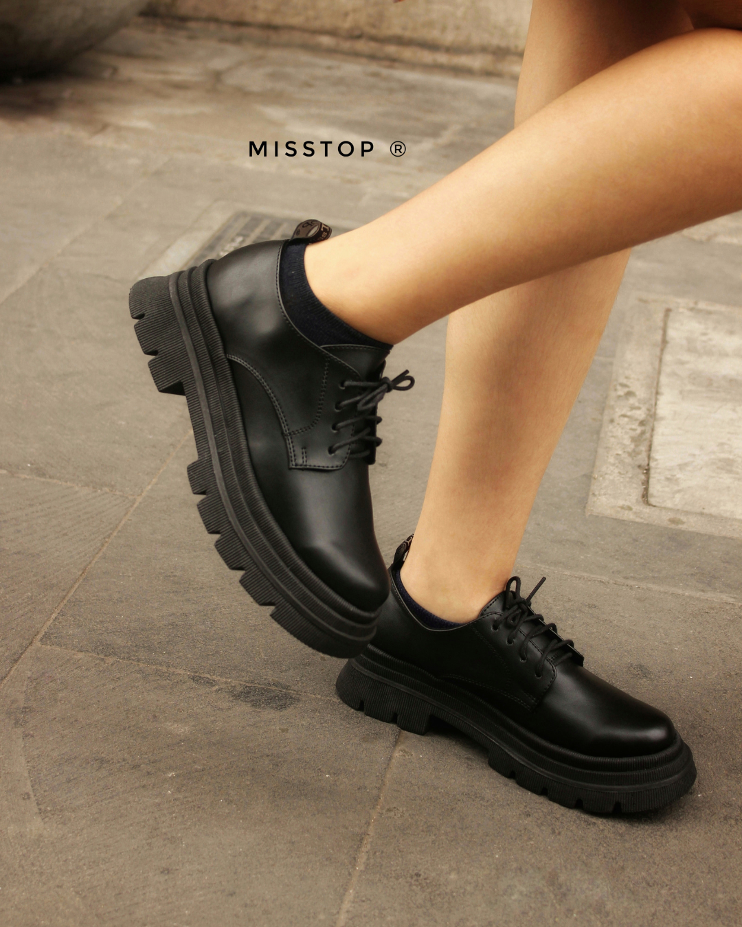 Zapatos mujer DERBY NEWBLACK Misstop